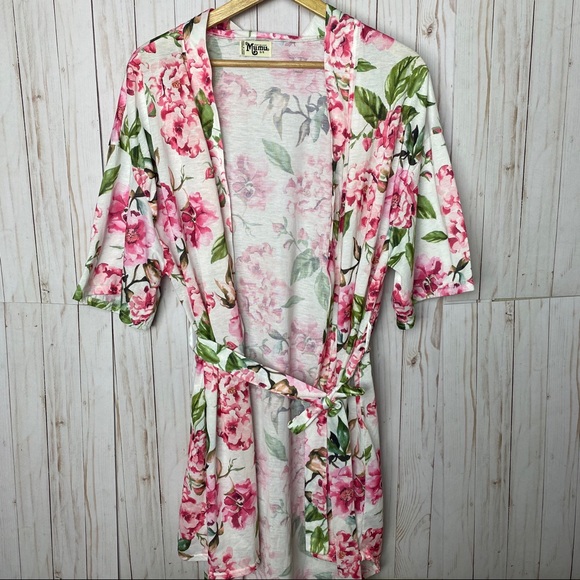 Show Me Your MuMu Other - Show me your mumu pink floral robe